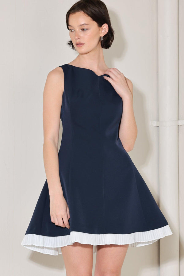 SWEET ESCAPE WOVEN MINI DRESS.