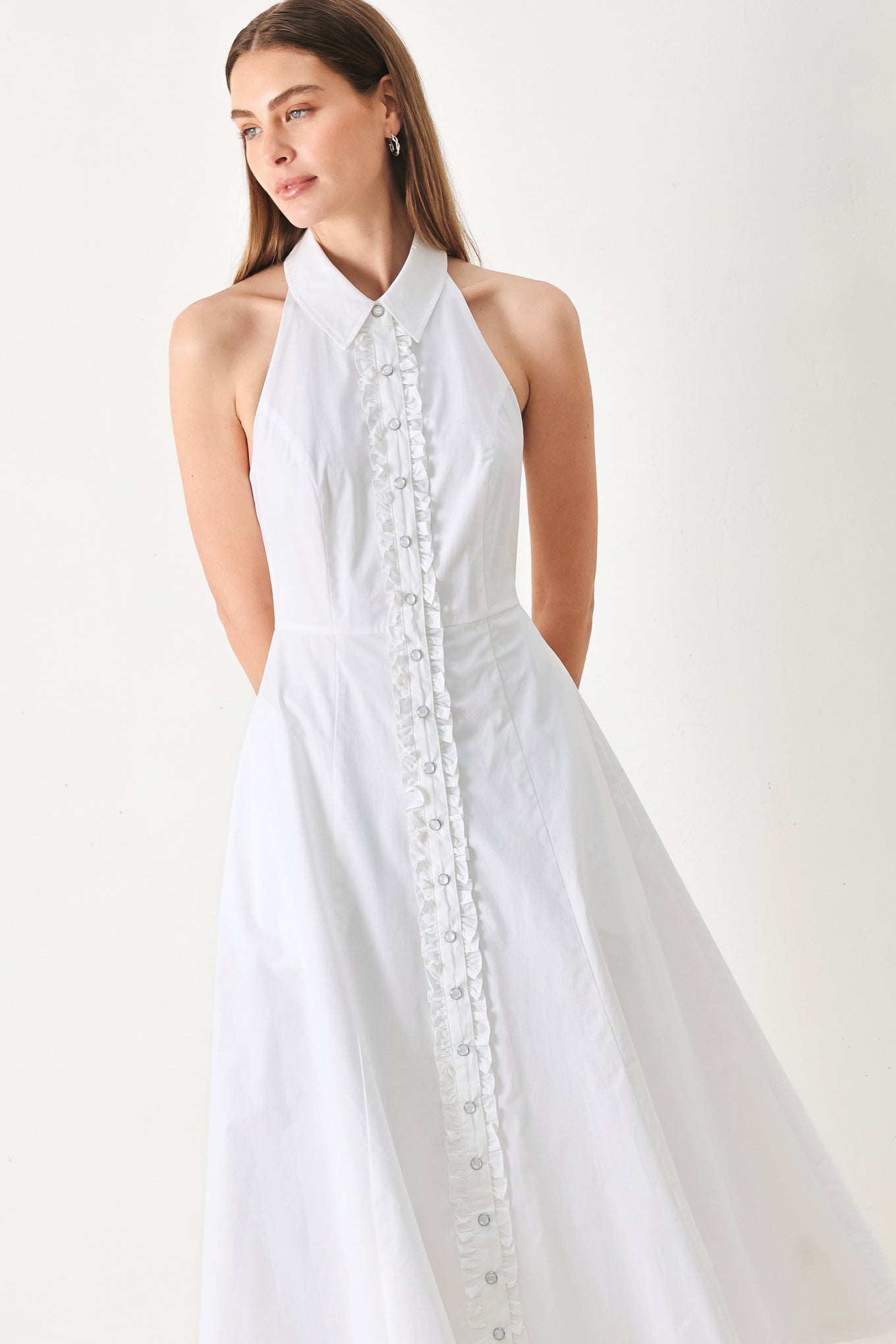 angel midi dress Angel Slip Midi DressAugust Lemonade