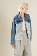 A BAR SONG DENIM JACKET.