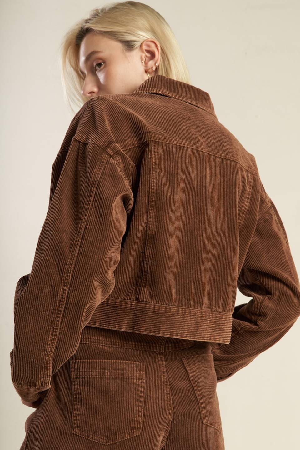 ESCAPING REALITY CORDUROY JACKET.