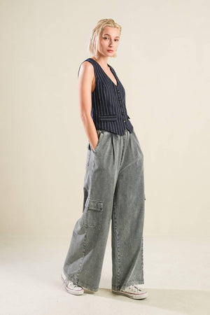 FOREVER CONNECTED WOVEN VEST.