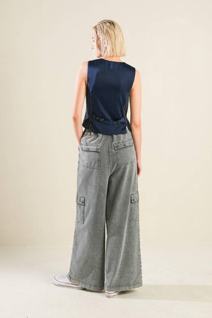 FOREVER CONNECTED WOVEN VEST.