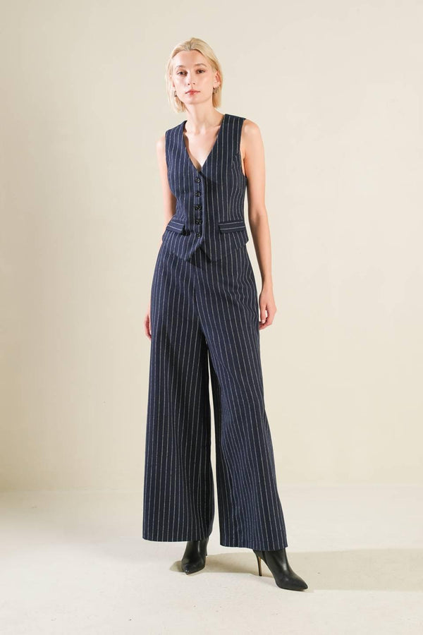 FOREVER CONNECTED WOVEN VEST.