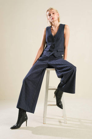 FOREVER CONNECTED WOVEN VEST.