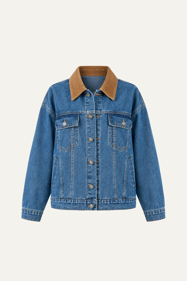 LIVIN' MY BEST LIFE DENIM JACKET