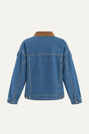 LIVIN' MY BEST LIFE DENIM JACKET