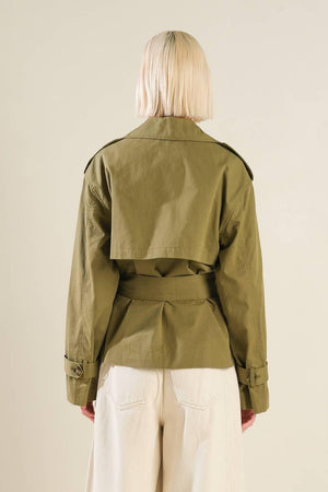 HIDDEN REFLECTIONS WOVEN JACKET.