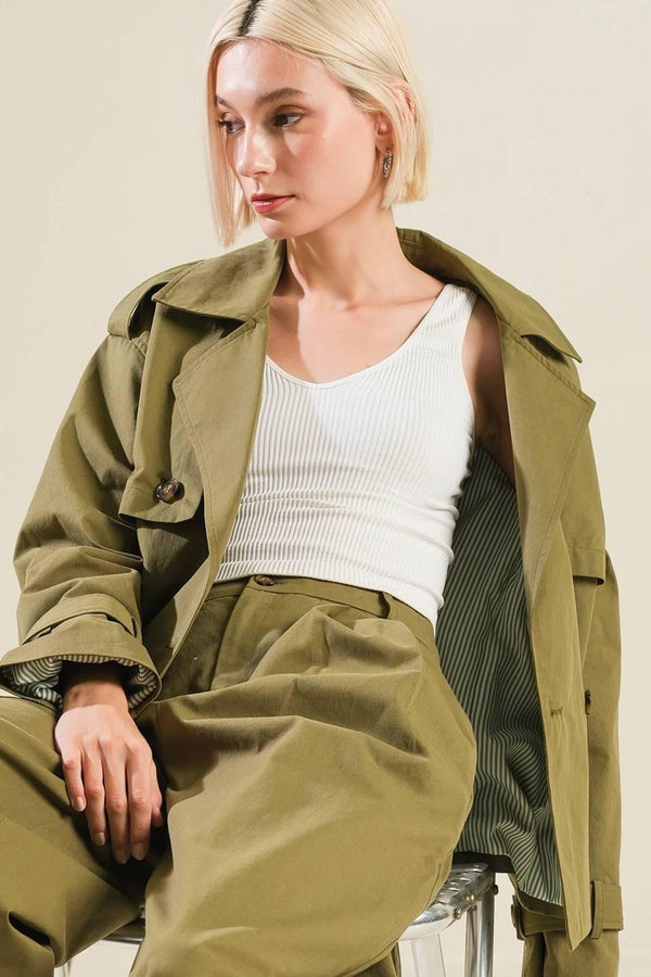 HIDDEN REFLECTIONS WOVEN JACKET.