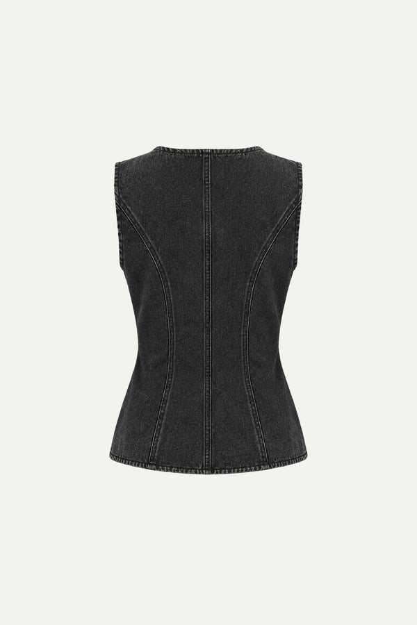 MYSTIC SANDS DENIM VEST
