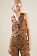 A GIFT FROM LOVE LEATHER VEST.