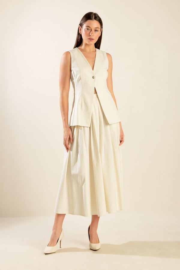 FLEETING FAUNA WOVEN VEST - Flying Tomato - VEST - Freemarket