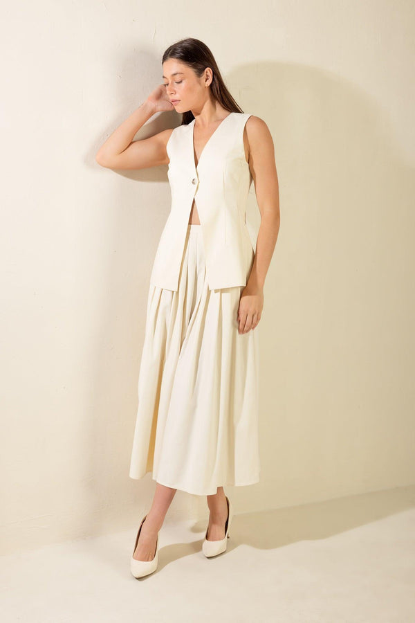 FLEETING FAUNA WOVEN VEST - Flying Tomato - VEST - Freemarket