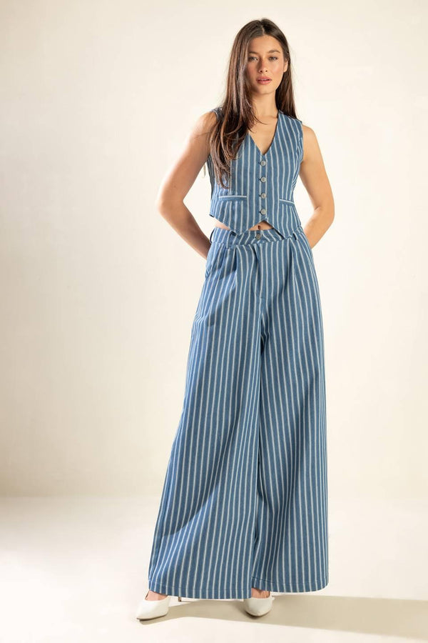 FRAMES OF BLISS WOVEN VEST - Flying Tomato - JACKETS - Freemarket