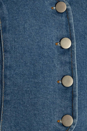 ISLAND DAYDREAMS DENIM VEST.
