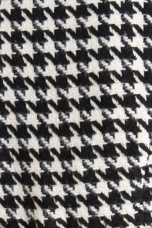 METRO ICON WOVEN HOUNDSTOOTH VEST.
