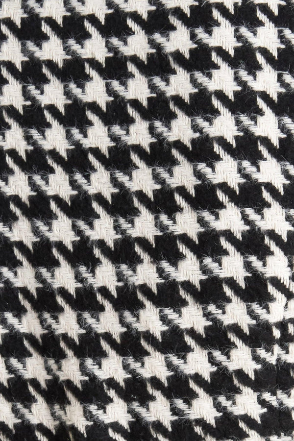 METRO ICON WOVEN HOUNDSTOOTH VEST.