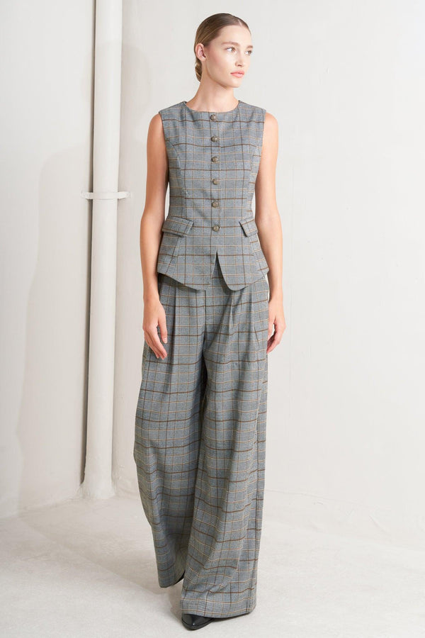 NEW AGE WOVEN VEST.