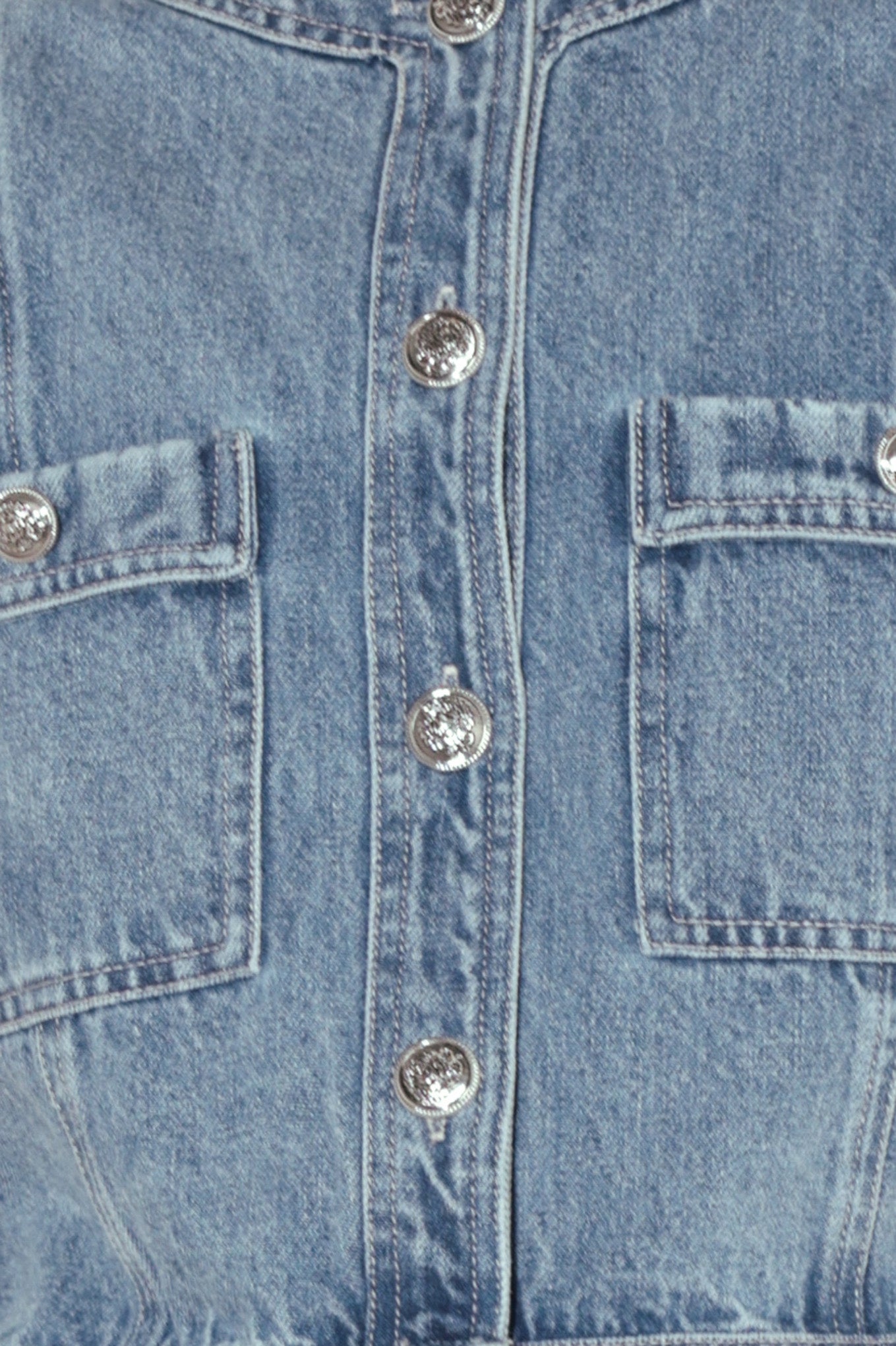 STREET MUSE DENIM JACKET - Flying Tomato - JACKETS - Freemarket