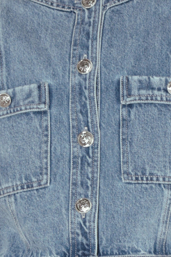 STREET MUSE DENIM JACKET - Flying Tomato - JACKETS - Freemarket