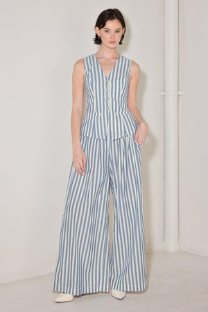 [PREORDER] OCEAN DRIVE RHYTHM WOVEN VEST.
