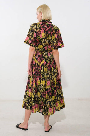 LOVE YOU MORE WOVEN MIDI SKIRT.