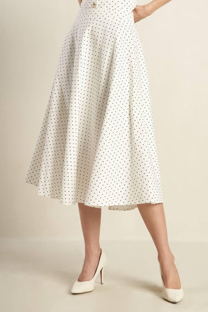 WALK WITH ME WOVEN MIDI SKIRT - Flying Tomato - SKIRTS - Freemarket