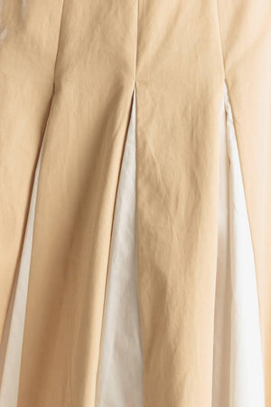 THE SWEETEST THING WOVEN MIDI SKIRT.