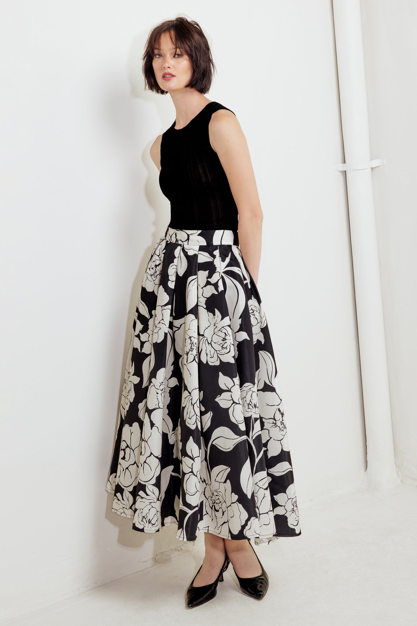 DAYLIGHT SONG WOVEN FULL SKIRT