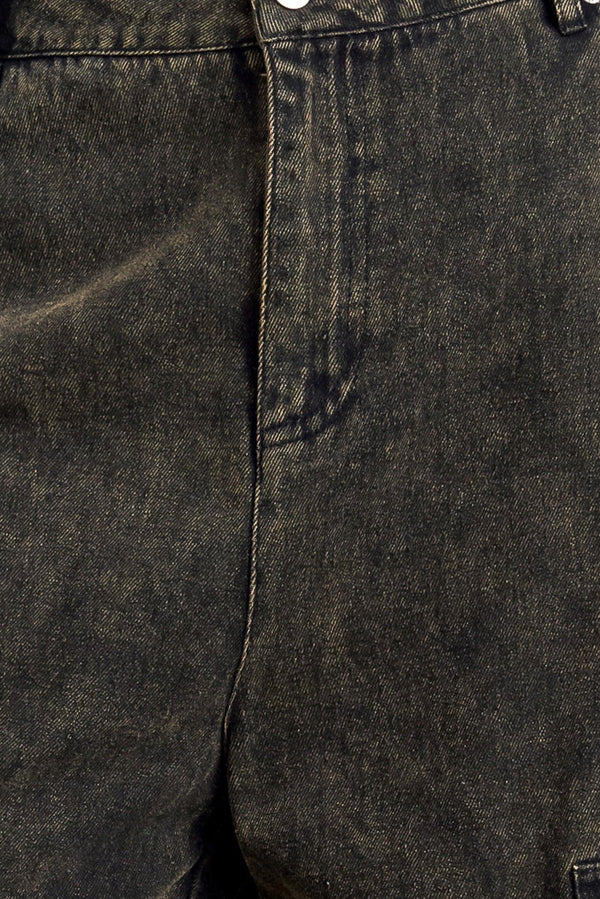 CAN'T BLAME ME GARGO DENIM PANTS.
