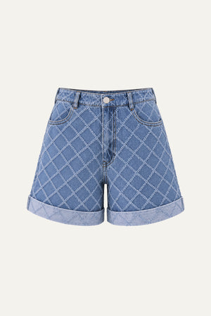 MEET ME THERE DENIM SHORT