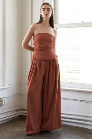 BIRDS SINGING WOVEN PANTS.