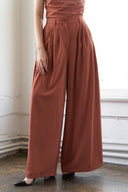BIRDS SINGING WOVEN PANTS.