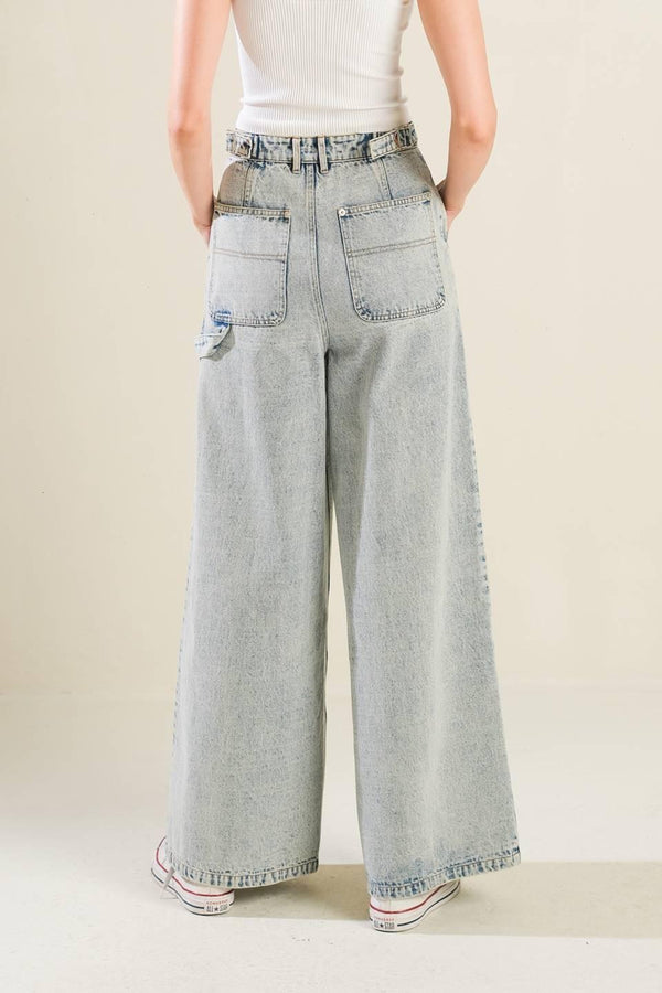 IF I KNOW ME DENIM PANTS.