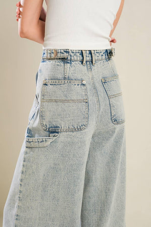 IF I KNOW ME DENIM PANTS.