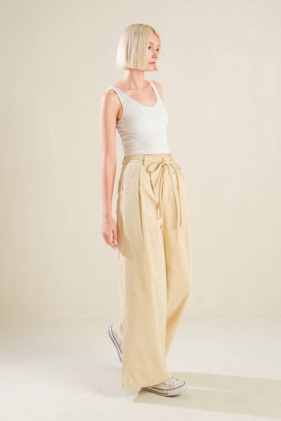 THE FAME WOVEN PANTS.