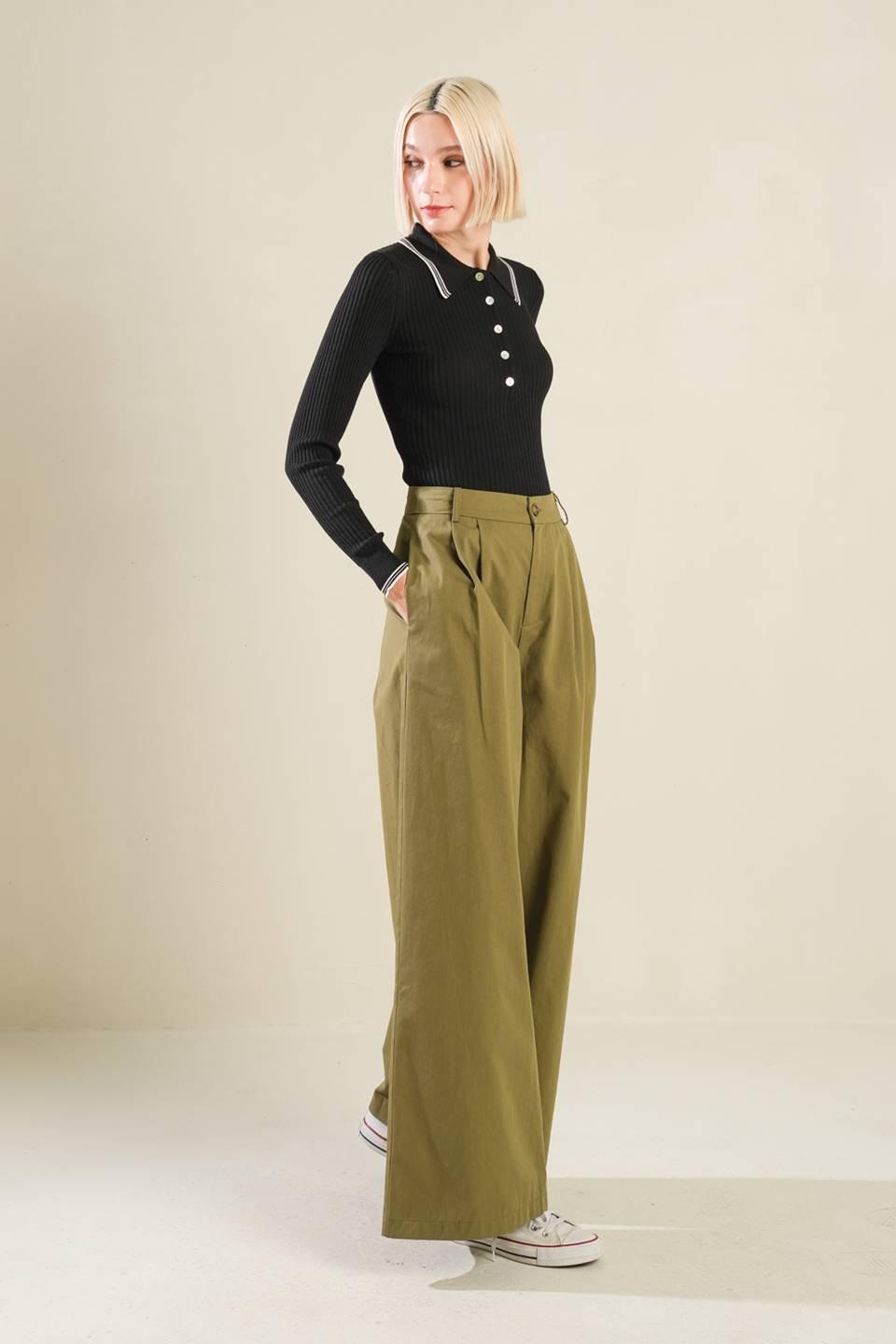 HIDDEN REFLECTIONS WOVEN PANTS.