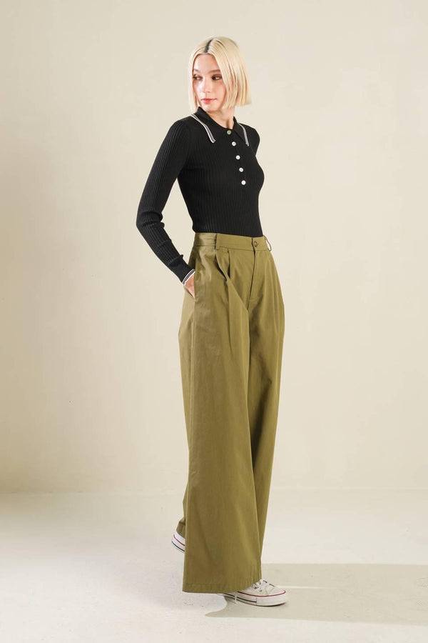 HIDDEN REFLECTIONS WOVEN PANTS.