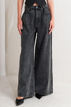 TAKE MY WORD DENIM PANTS.
