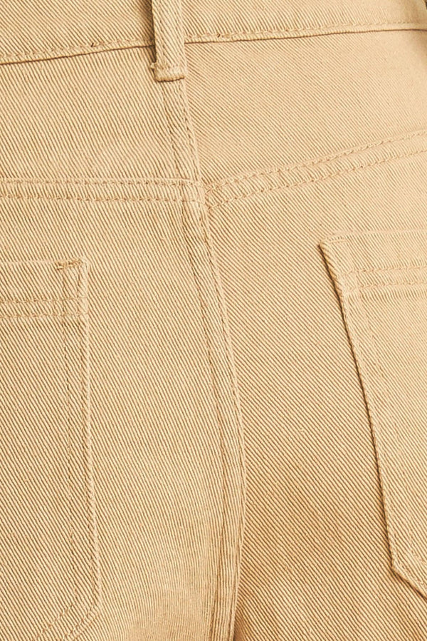 ELEGANT ELEVATION WOVEN TWILL PANTS.