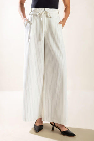 DINNER DATE WOVEN PANTS.