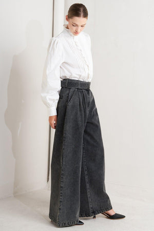 THINK OF ME DENIM PANTS.