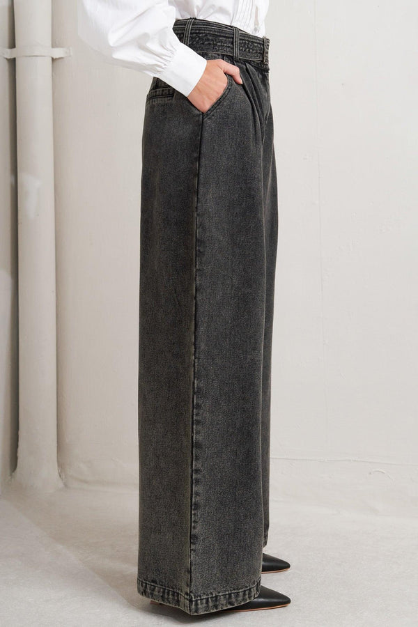 THINK OF ME DENIM PANTS.