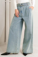 THINK OF ME DENIM PANTS.