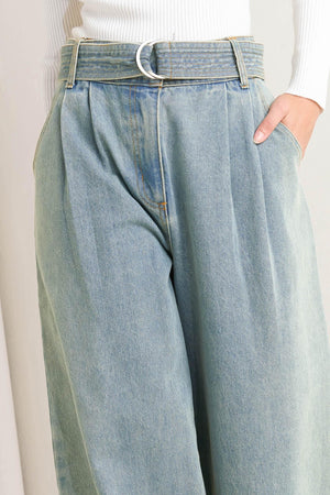THINK OF ME DENIM PANTS.