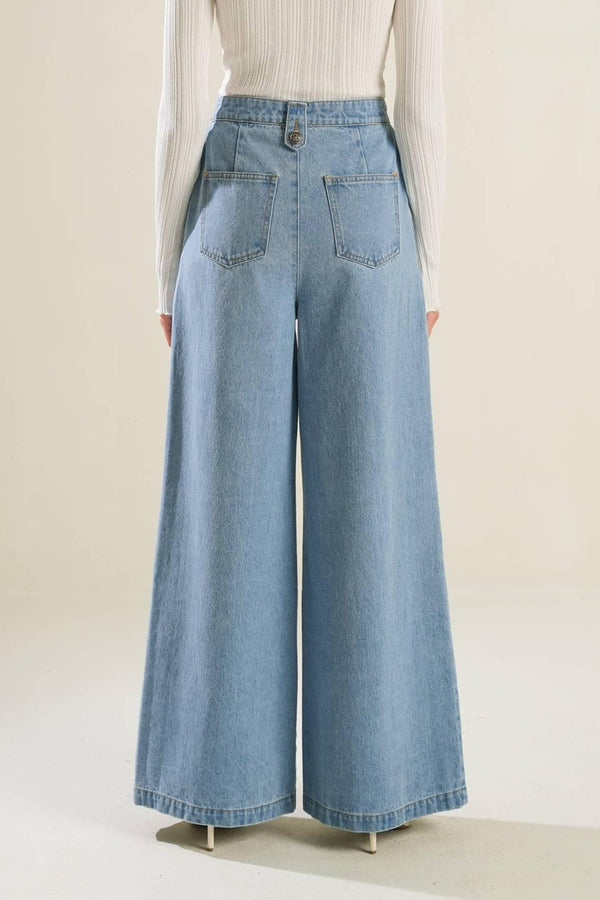 ADVENTURE AWAITS DENIM PANTS.