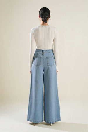 ADVENTURE AWAITS DENIM PANTS.