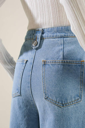 ADVENTURE AWAITS DENIM PANTS.