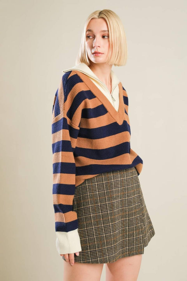 ETERNAL DEVOTION PLAID SKORT.