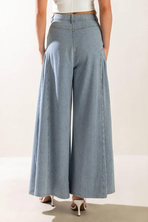 ROOFTOP ROMANCE DENIM PANTS.