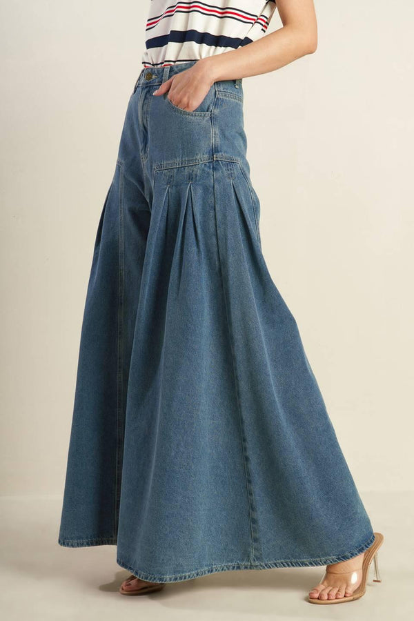 EFFORTLESS EDGE DENIM PANTS - Flying Tomato - PANTS - Freemarket